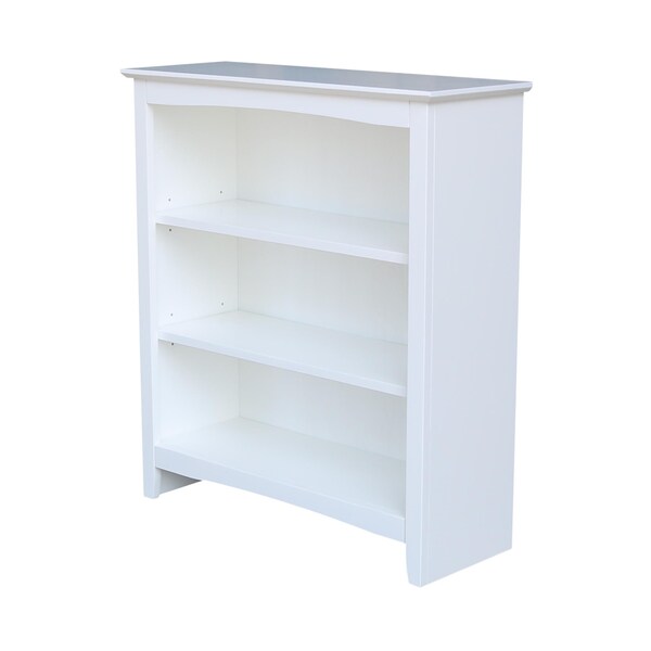 International Concepts Shaker Bookcase, 36"H, White SH08-3223A - main
